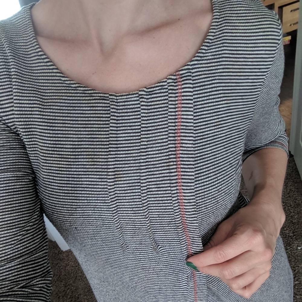 Striped high low dress tunic top. Bundle & save